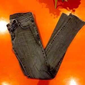 Chip & Pepper Long Grey Skinny Jeans